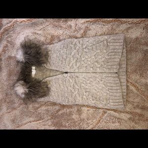 cute furry vest